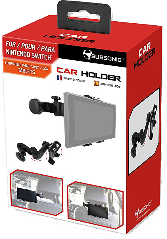 Acce01 - Car Holder (nintendo Switch) (588x840), Png Download
