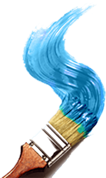 Free Png Blue Spiral Brush Png Images Transparent - Mini Paint Brush Png (480x607), Png Download