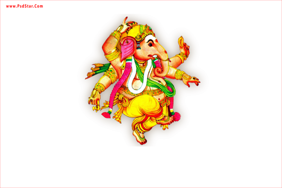 Ganesh Photo Righ Hand Lool - Photograph (564x376), Png Download