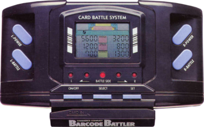 800px Epoch Barcode Battler - Barcode Battler (800x496), Png Download