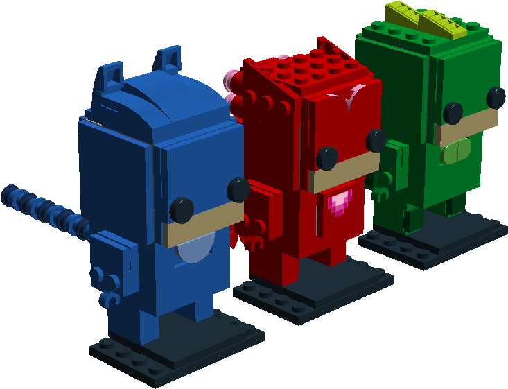 Pj Masks Brickheadz - Lego Ideas (1126x576), Png Download