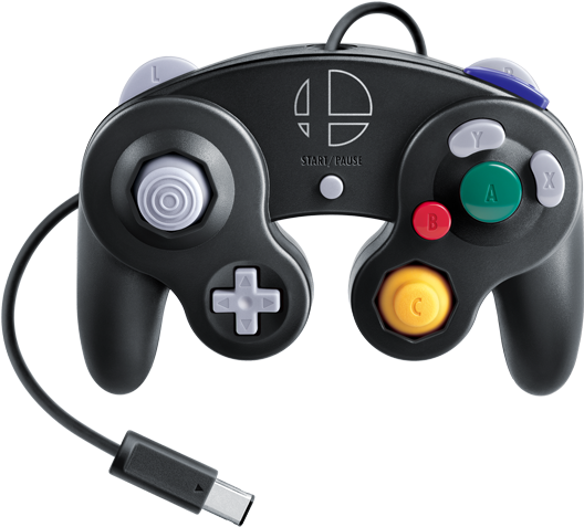 Images Of Gamecube Controller Png - Smash Ultimate Gamecube Controller (480x320), Png Download