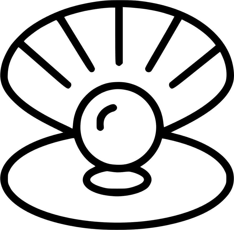Pearl Sea Shell Comments - Black Dog Salvage Logo (981x966), Png Download