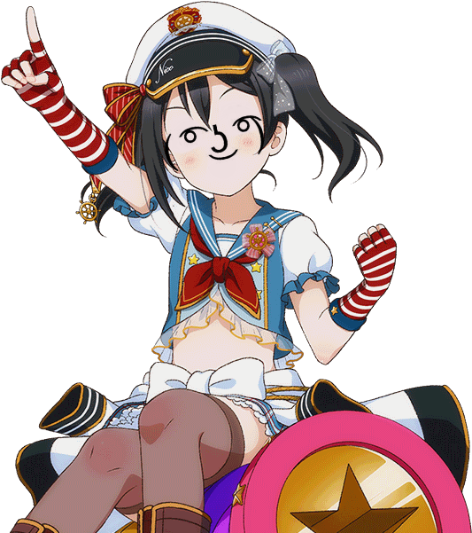 Members Of Μ's With Lenny Faces - Nico Love Live Sailor (693x646), Png Download