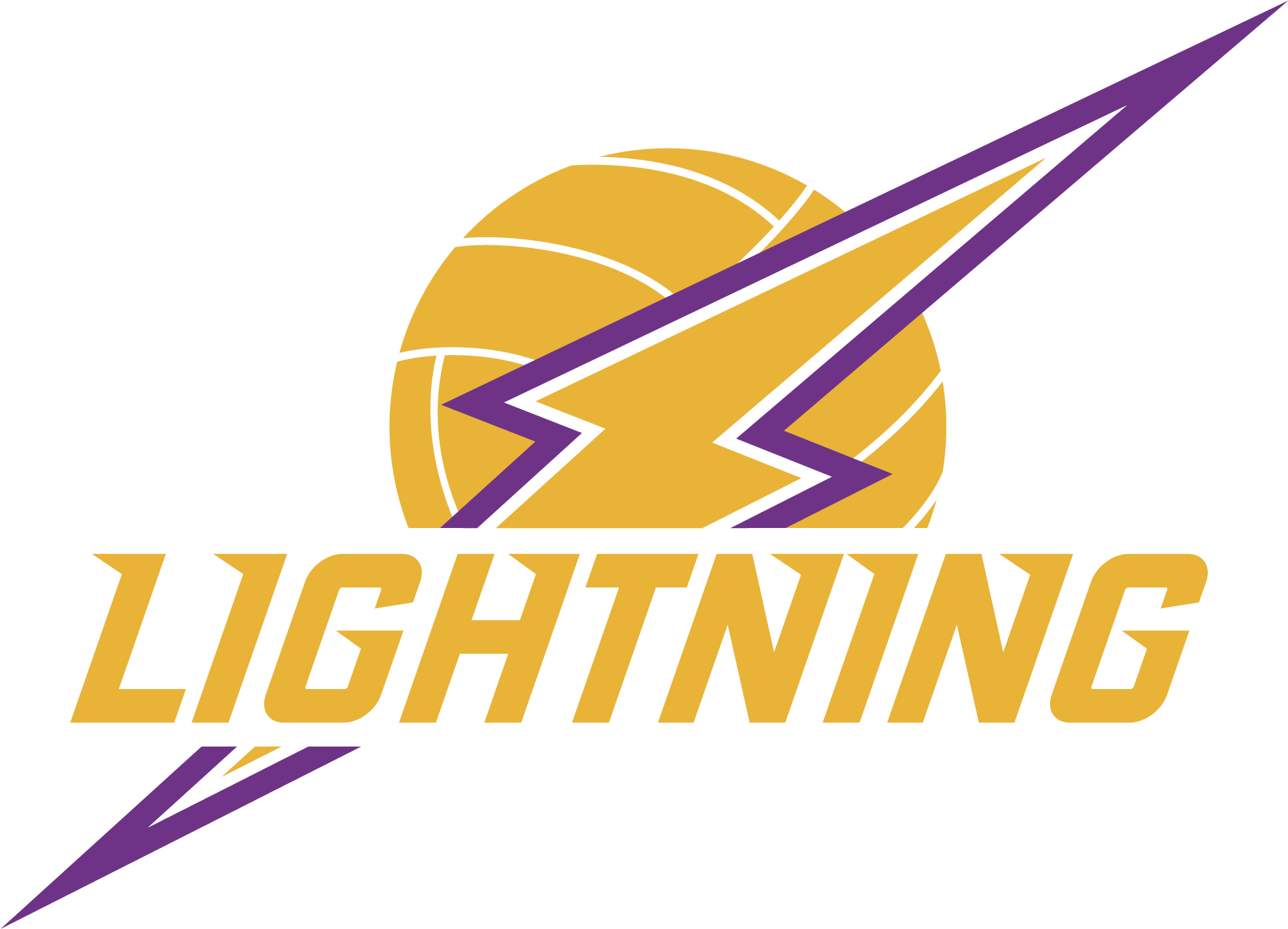 Lightning Sunshine Coast Logo Stacked Fc Neg - Sunshine Coast, Queensland (2480x1500), Png Download