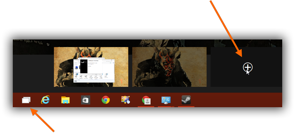 Multiple Desktops On Windows - Black Cat Girl Anime Art Image Poster Gloss Print Laminated (968x438), Png Download