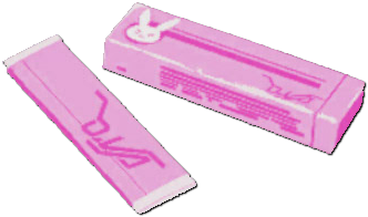 Bubble Gum - Dva Bubblegum Spray (362x359), Png Download