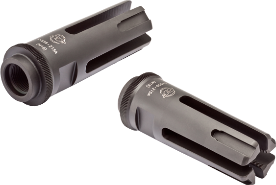 56 Flash Hider For Rifles - Surefire 4p Flash Hider (563x378), Png Download