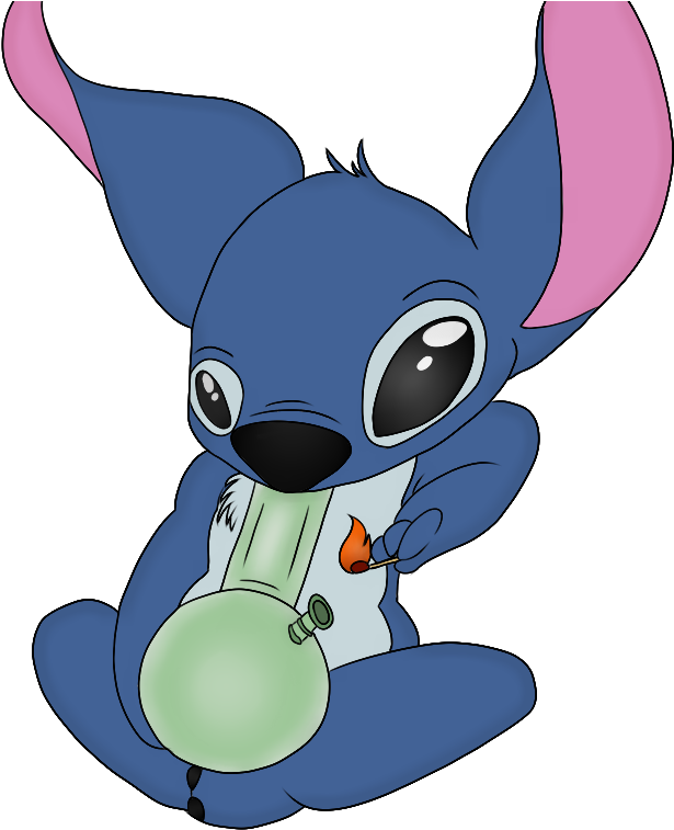 Stitch Weed (1024x768), Png Download