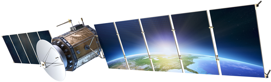 Satellite Coverages - Very-small-aperture Terminal (951x301), Png Download