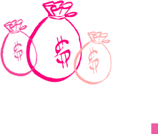 Pink Money Bag Clip Art - O Banqueiro Anarquista [book] (600x507), Png Download