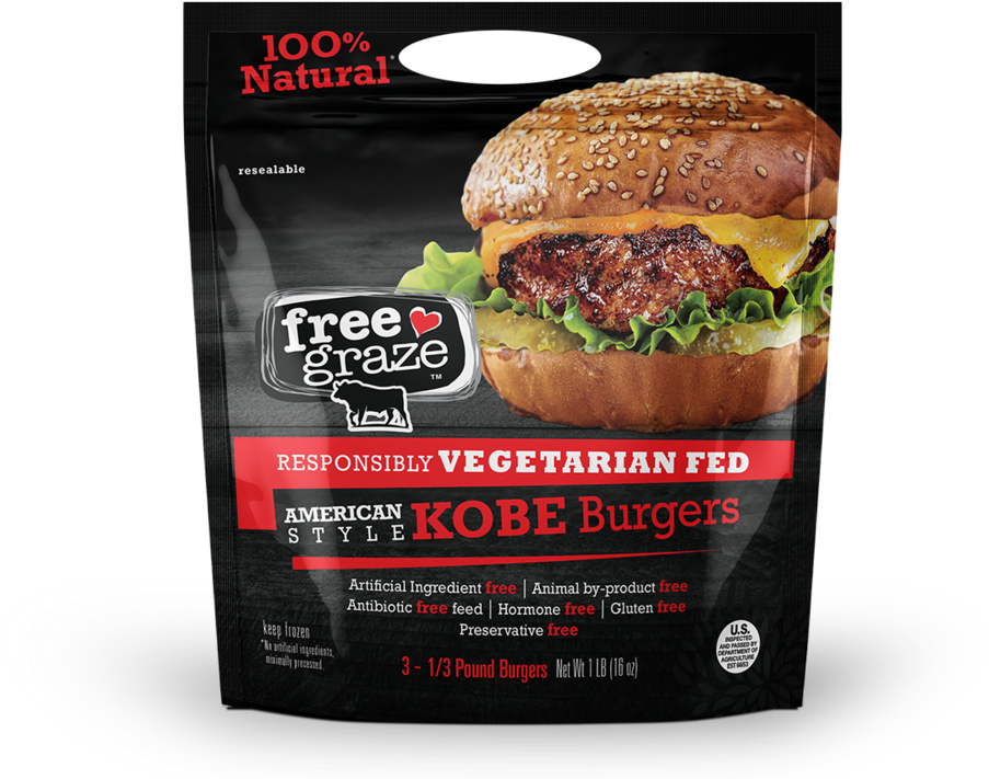 American Kobe Burgers - Kobe Beef (1000x750), Png Download