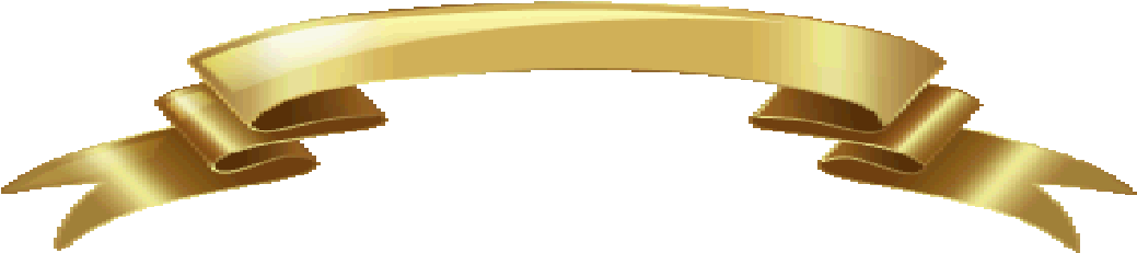 Gold Banner - Announcement Sample (1064x522), Png Download