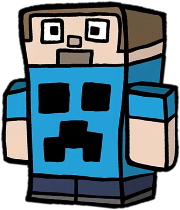 Steve From Minecraft - Object Show 87 Steve From Minecraft (593x686), Png Download