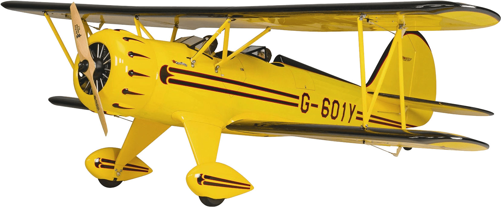 Transport - Waco .91-1.20 Scale Biplane Arf (1758x789), Png Download