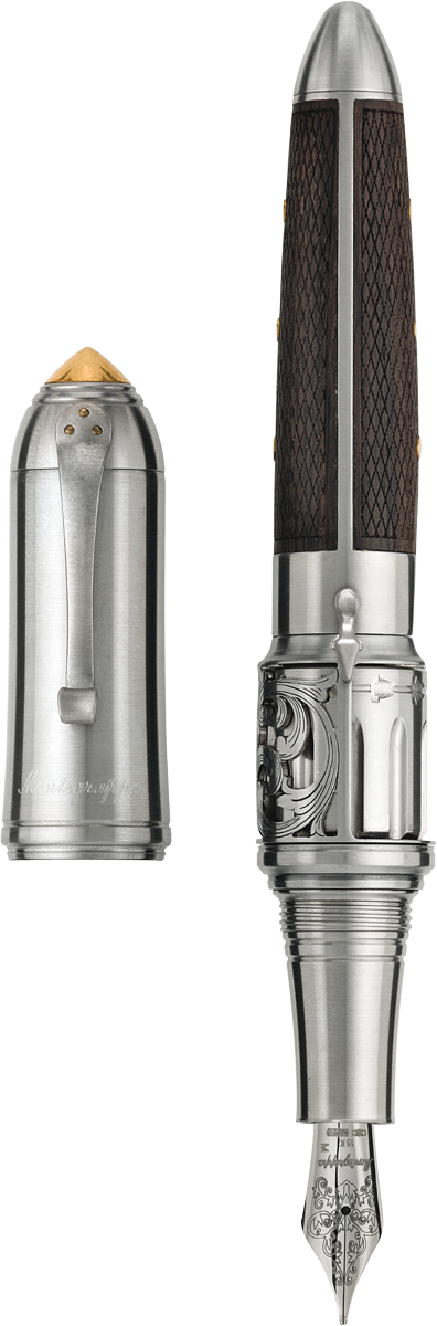 Revolver - Montegrappa Revolver Pen (266x657), Png Download