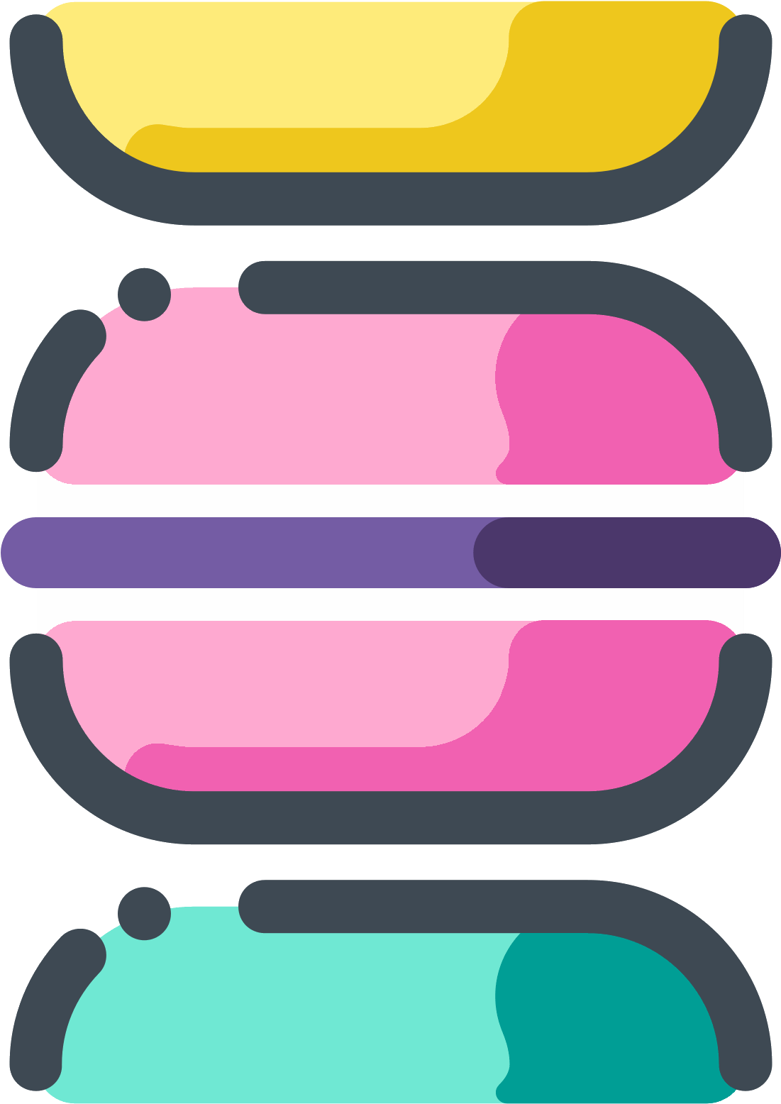 Tumblr Icon Png Transparent Download - Icon Food Pink Png (1600x1600), Png Download