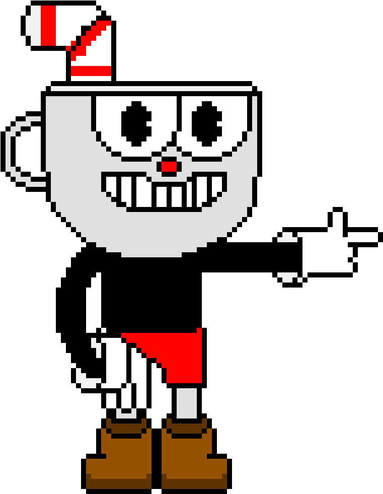 Cuphead - Cartoon (860x1110), Png Download