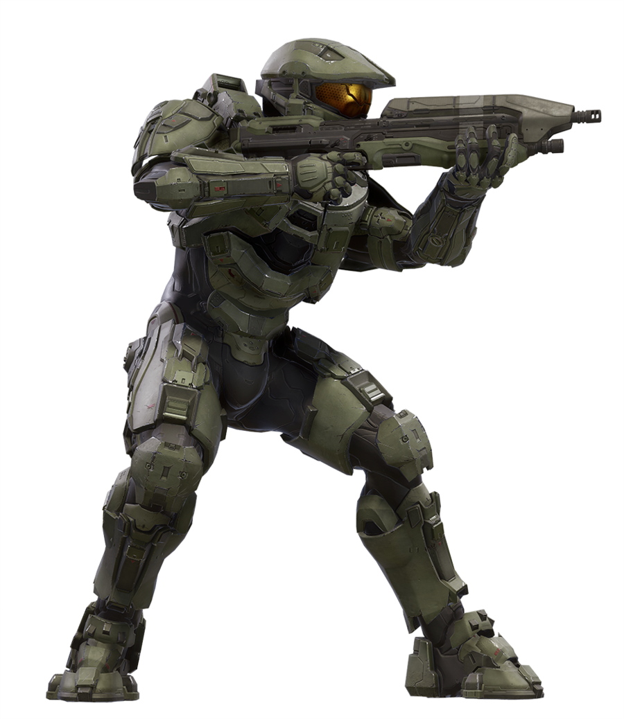 Download Master Chief Png Clipart Halo 3 Halo - Master Chief Halo 5 Png (900x1038), Png Download