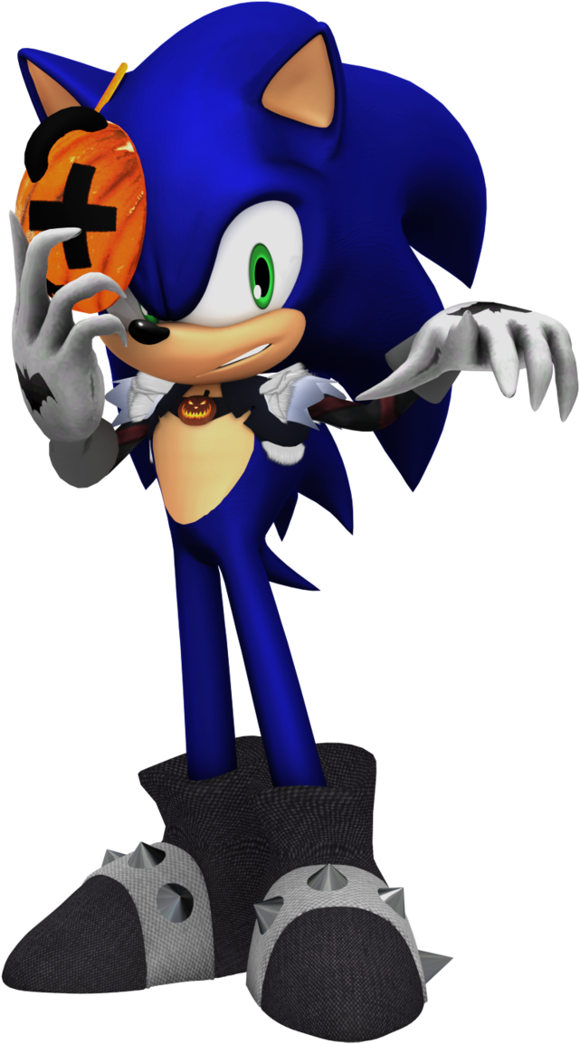 Halloween Sonic The Hedgehog By Jaysonjeanchannel On - Sonic The Hedgehog (681x1172), Png Download
