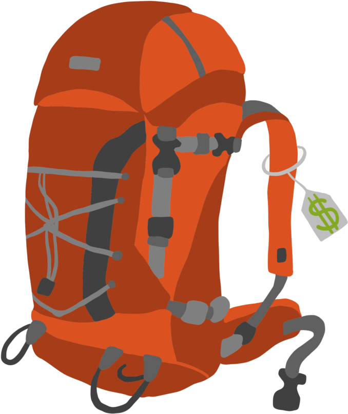 Tia Backpack (1000x1037), Png Download