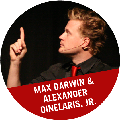 Max Darwin And Alexander Dinelaris Jr - New York City (500x500), Png Download