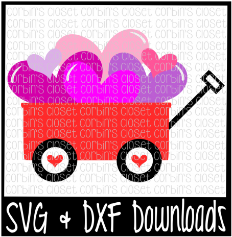 Wagon * Red Wagon * Hearts * Valentine * Valentine's - Unicorn Ate My Homework Svg (720x480), Png Download