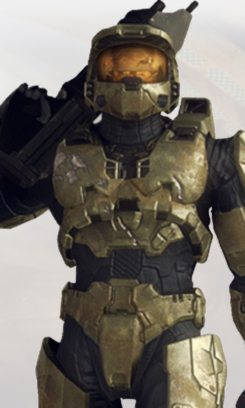 Phone - Master Chief No Background (480x800), Png Download