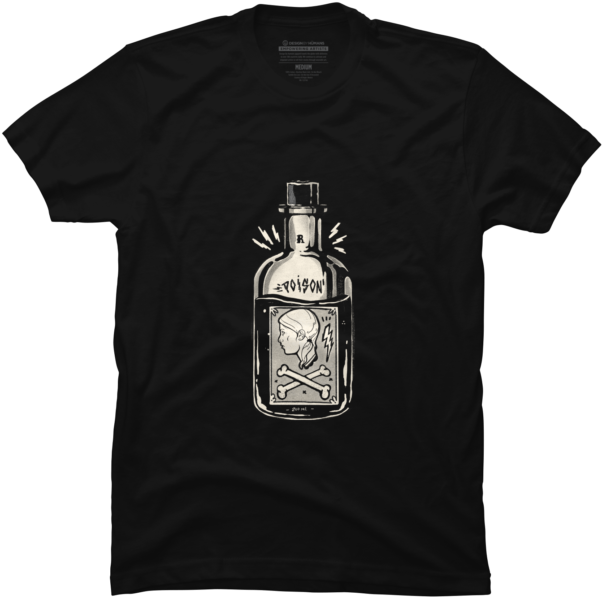 Black New York City Skyline Local T-shirt - Jim Morrison T Shirt (600x600), Png Download