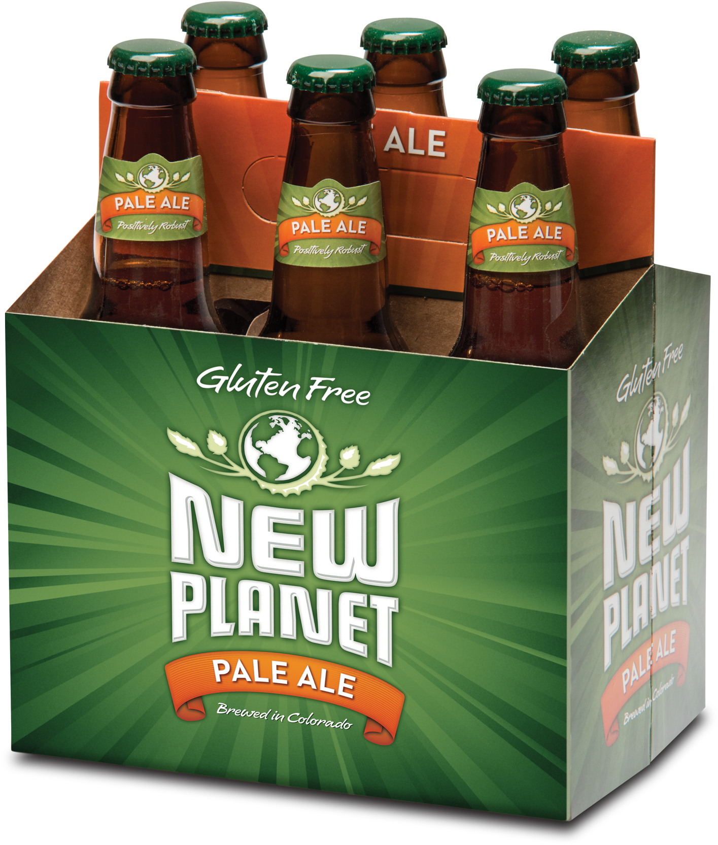New Planet Pale Ale - New Planet Beer, Gluten Free, Pale Ale - 6 Bottles (1500x1745), Png Download