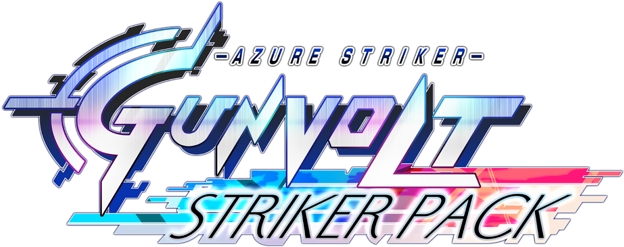 Azure Striker Gunvolt - Azure Striker Gunvolt: Striker Pack - Nintendo 3ds (1600x745), Png Download