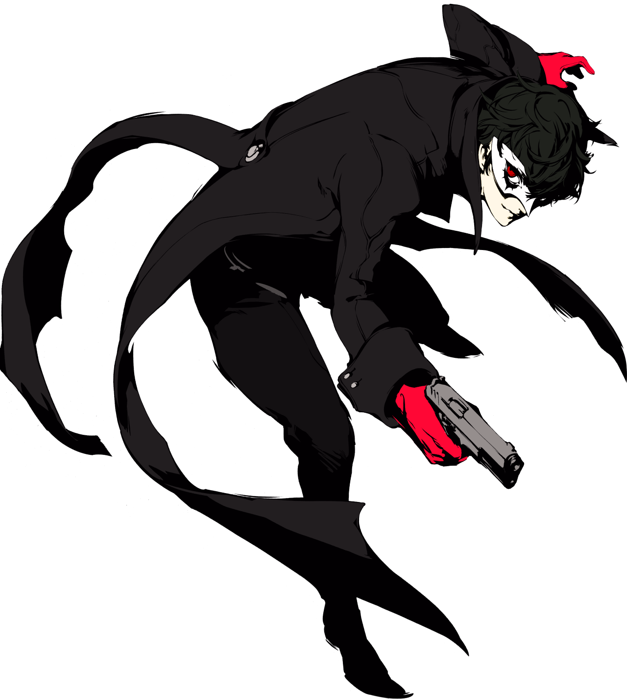 Persona 5 Protagonist Render (1280x1426), Png Download