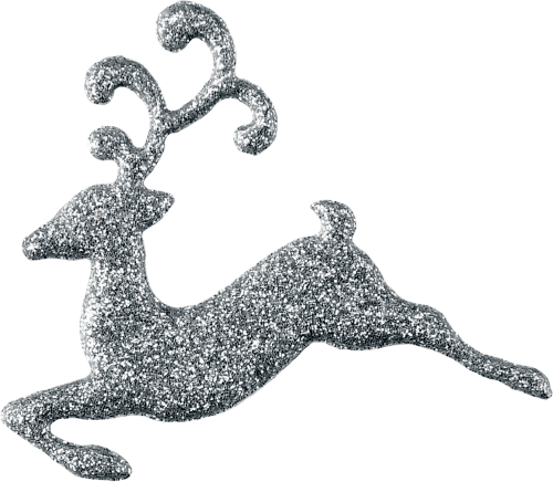 Reindeer - Christmas Day (500x436), Png Download