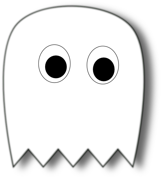 Drawing Pac Man 14 555×617 Pixels Video Game Party - Pac Man Clip Art Black And White (555x617), Png Download