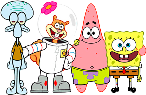 Spongebob Squarepants Download Png Image - Dibujo De Bob Esponja Y Patricio (800x800), Png Download