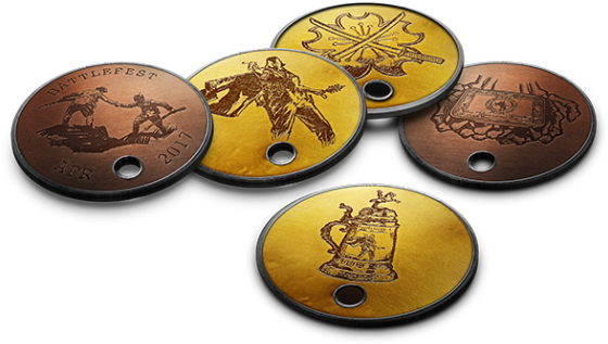Battlefield 1 Dog Tag (686x386), Png Download