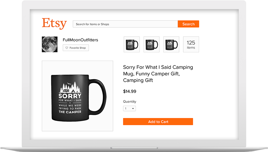 Try It Free - Etsy (1080x607), Png Download