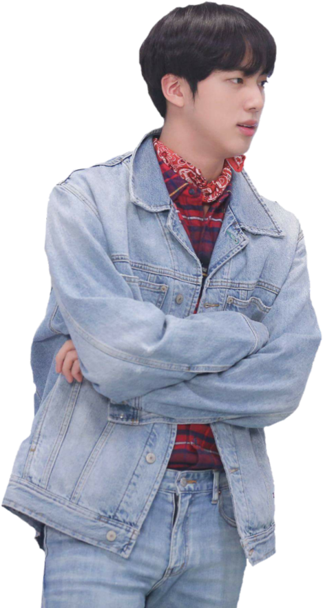 Jin, Png, And Bts Image - Bts Jin Jin Png (500x909), Png Download