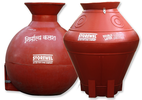 Kalash & Kumbh - Rotomatic Containers (500x350), Png Download