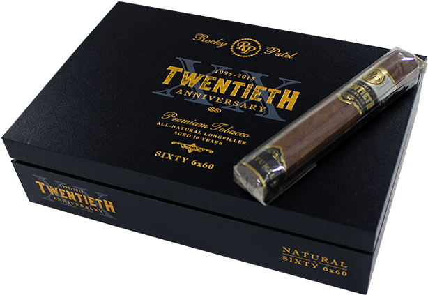 Rocky Patel Twentieth Anniversary Cigar - Bullet (1000x667), Png Download