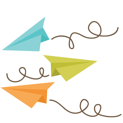 Today Is About Enjoying The Little Things - Paper Airplane Flying Png (432x432), Png Download