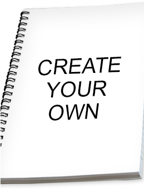 Create Your Own Promotional Notebook Create Your Own - Paper (284x426), Png Download