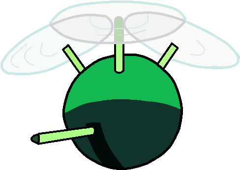 Peridot's Attack Drone - Unmanned Combat Aerial Vehicle (515x380), Png Download