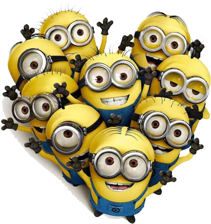 Here Is The Texture I Want To Apply - Minions Jpg (550x523), Png Download