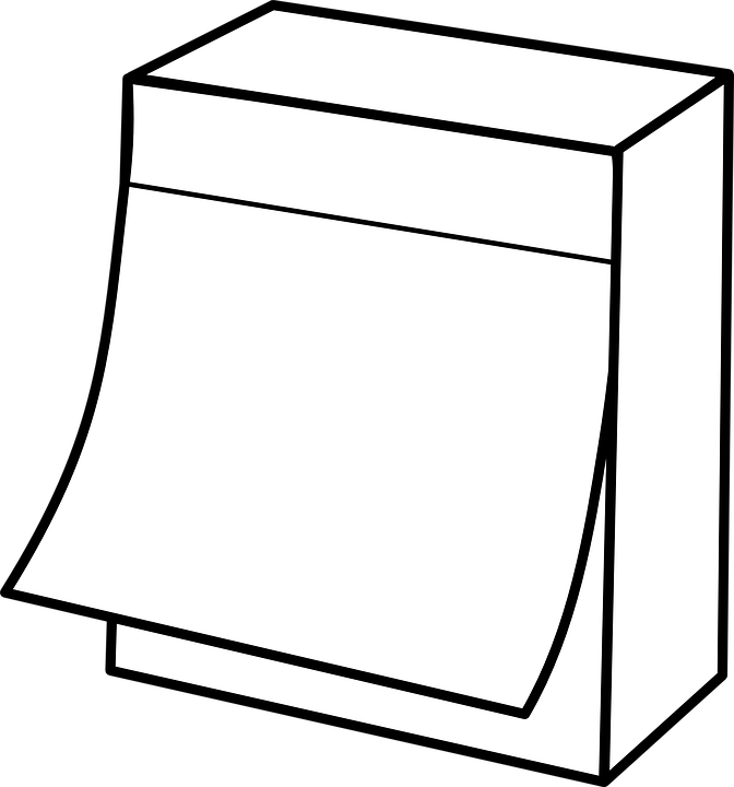 Post It Clipart Memo - Calendar White Vector Png (672x720), Png Download
