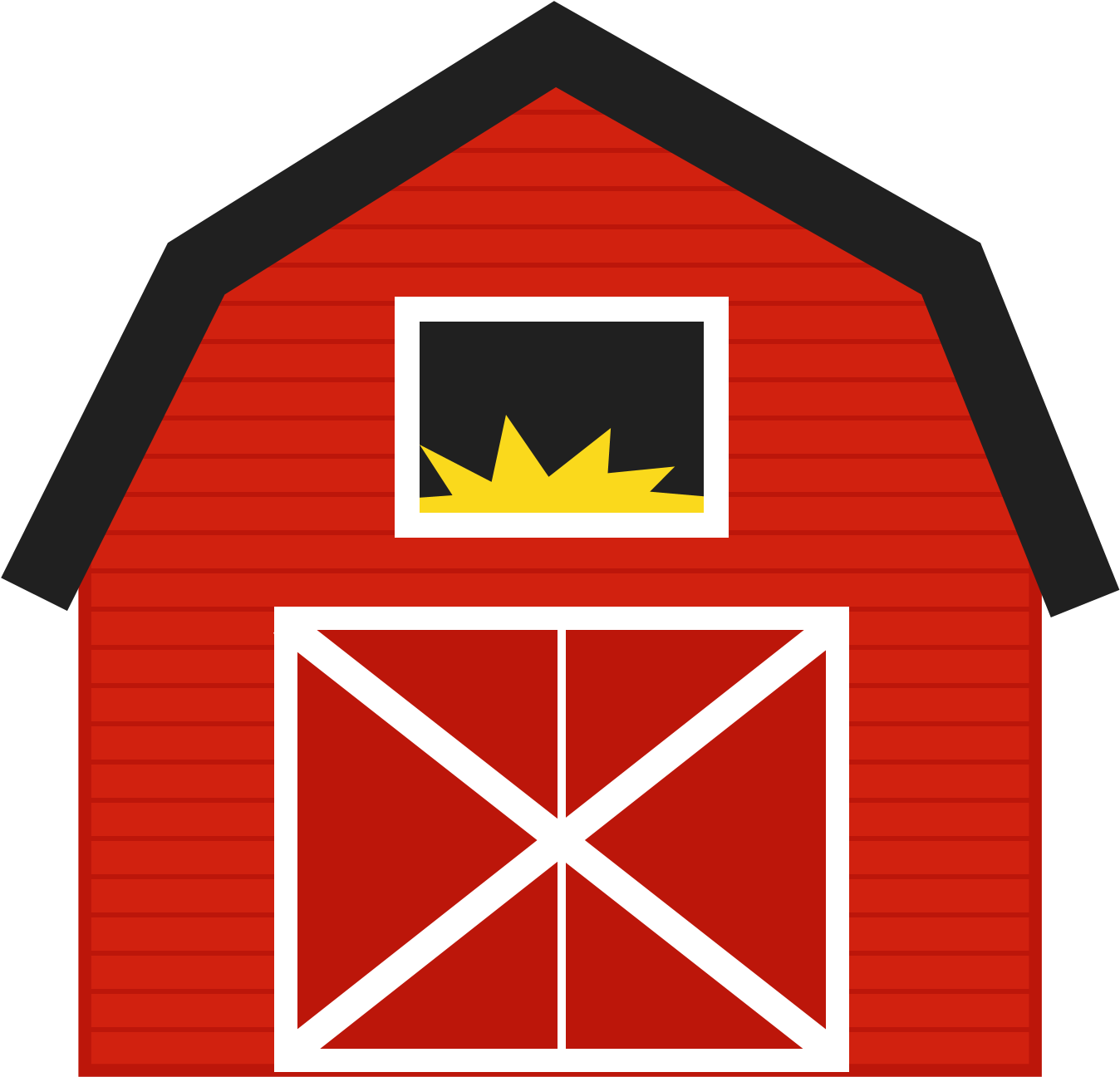 Gate Clipart Barn - Clipart Barn (1700x1700), Png Download