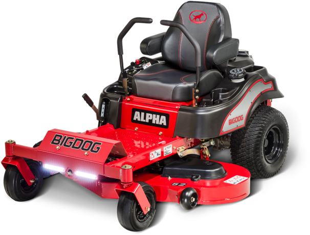 Find A Dealer - Big Dog 42 Inch Mower (613x500), Png Download