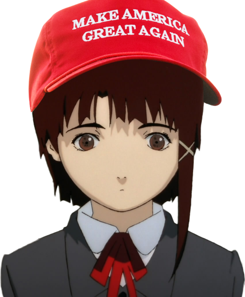 User Image - Lets All Love Lain Meme (848x1028), Png Download