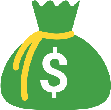 Money Bag Icon Euros (500x500), Png Download