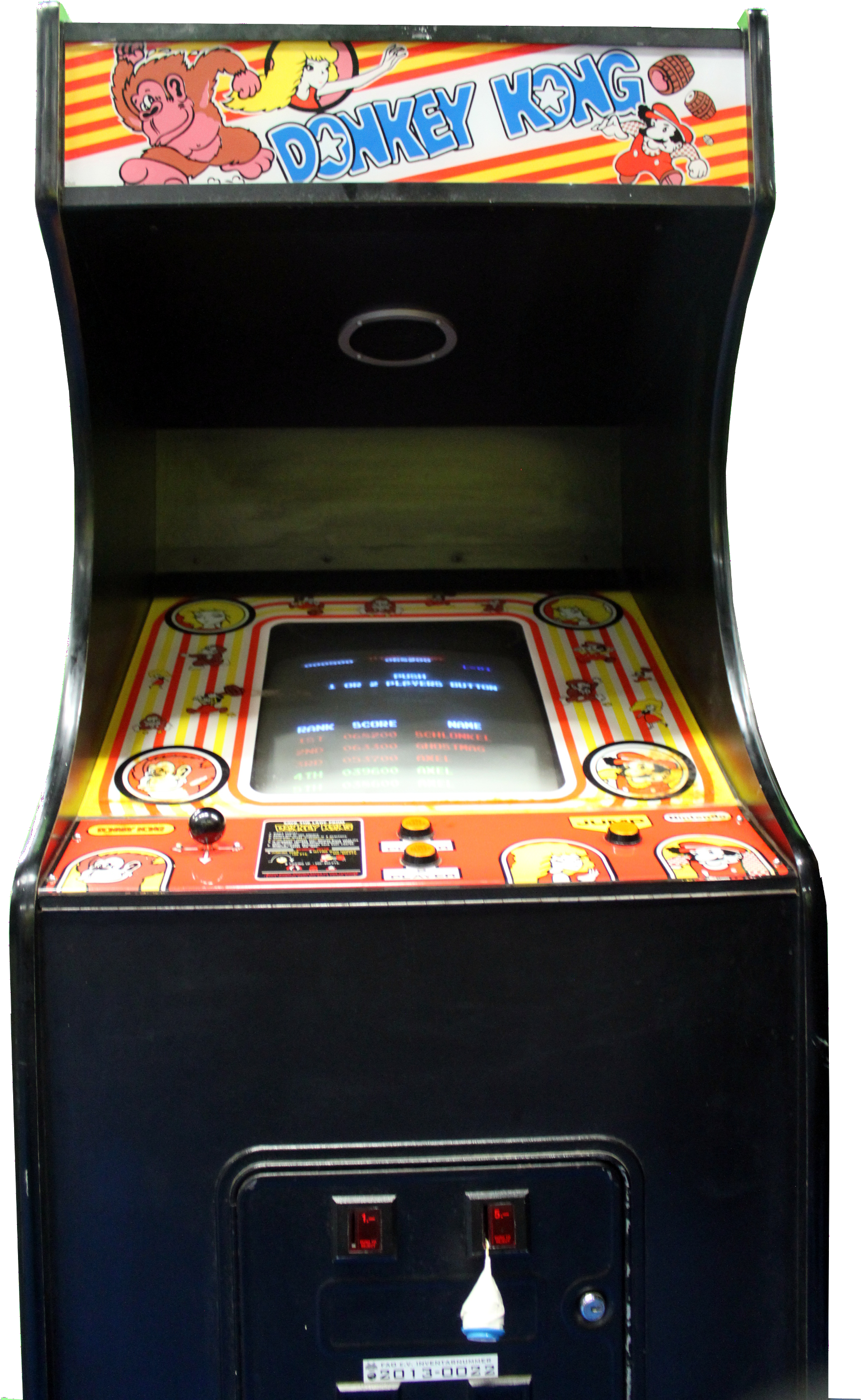 Donkey Kong Arcadeautomat - Donkey Kong (2000x3000), Png Download